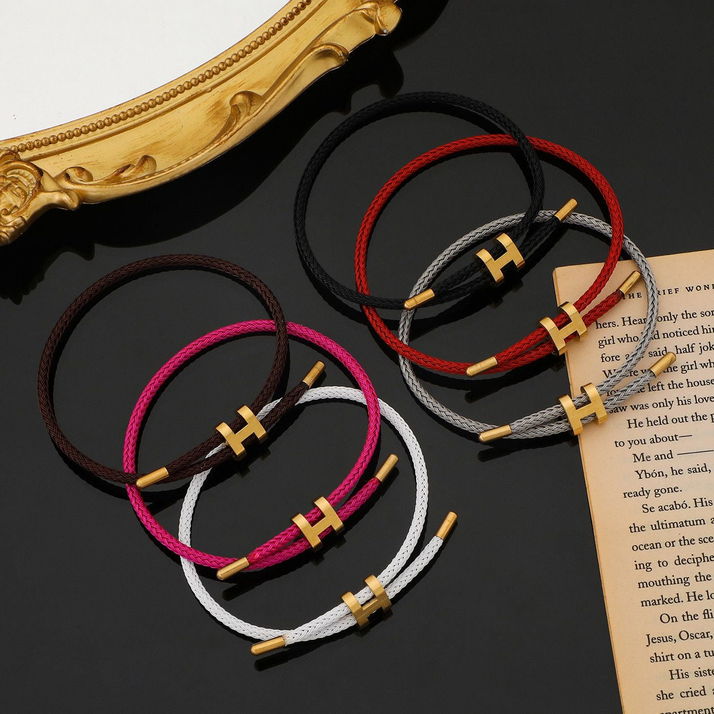 Bracelet H acier inoxydable